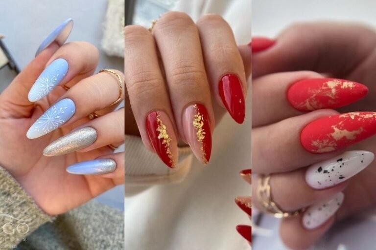 18 Long Christmas Nail Designs for 2024