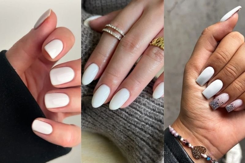 22 White Winter Nail Ideas to Elevate Your Holiday Style