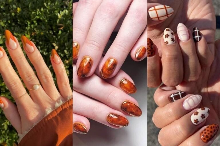 29 Cozy Burnt Orange Nail Ideas That Scream Fall Vibes