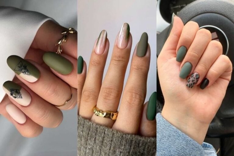 29 Gorgeous Olive Green Nails You’ll Fall For in 2025