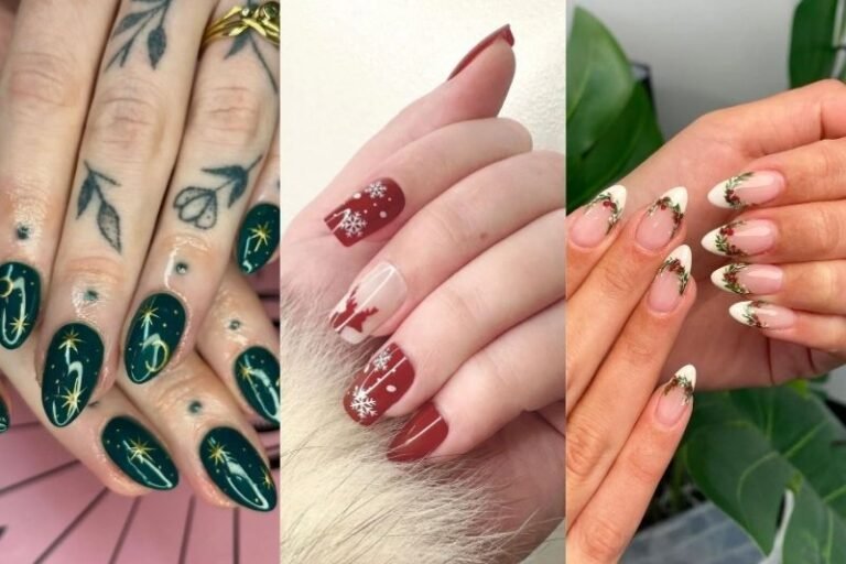 Festive Christmas Nail Ideas for Short Nails Lovers