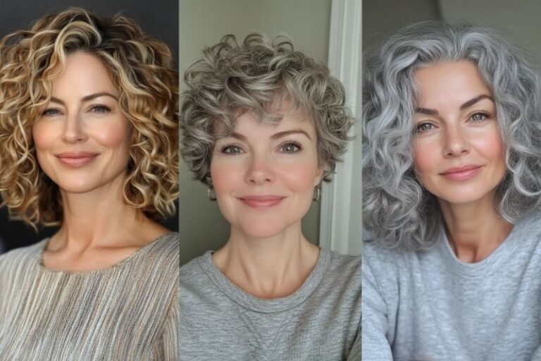 33+ Stylish Short Curly Hairstyles for Older Women You Must See in 2025