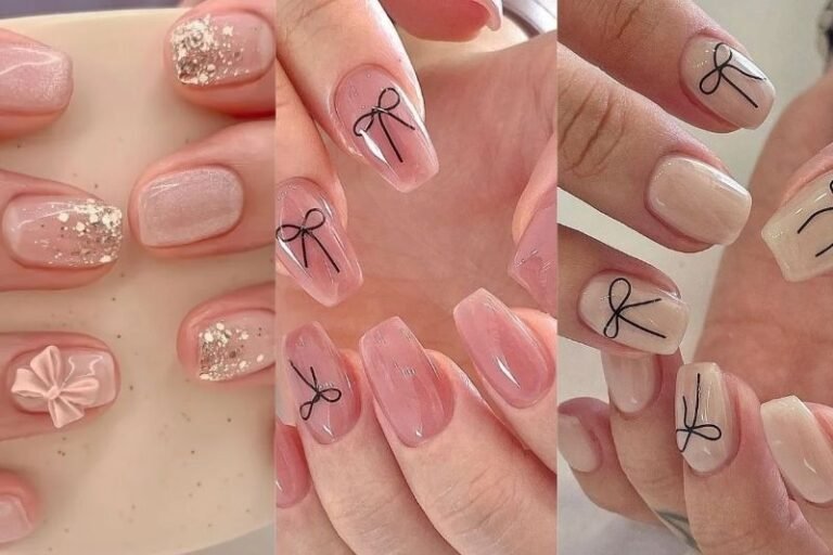 20 Charming Bow Nail Ideas for a Playful and Feminine Look