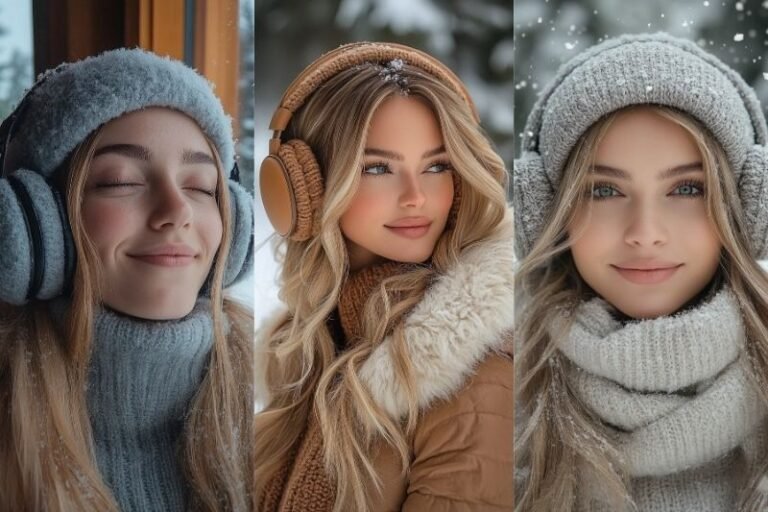 20 Cute Winter Hairstyles with Earmuffs – Stay Warm & Stylish