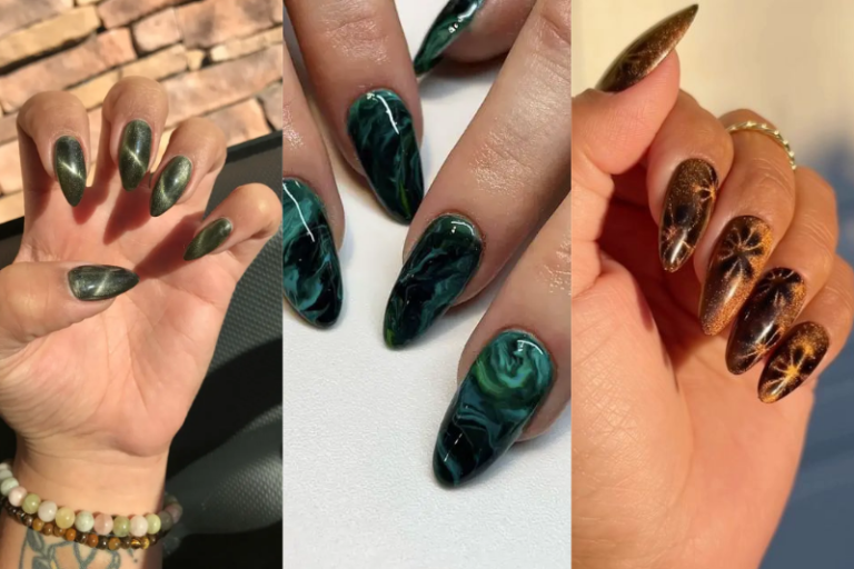 20 Unleashing the Fall Cat Eye Nails Trend 2024 Must-Try Styles for a Bold and Chic Look