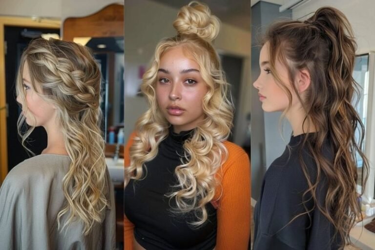 20 Stunning Half-Up Half-Down Hairstyles Perfect for Round Faces This Valentine’s Day